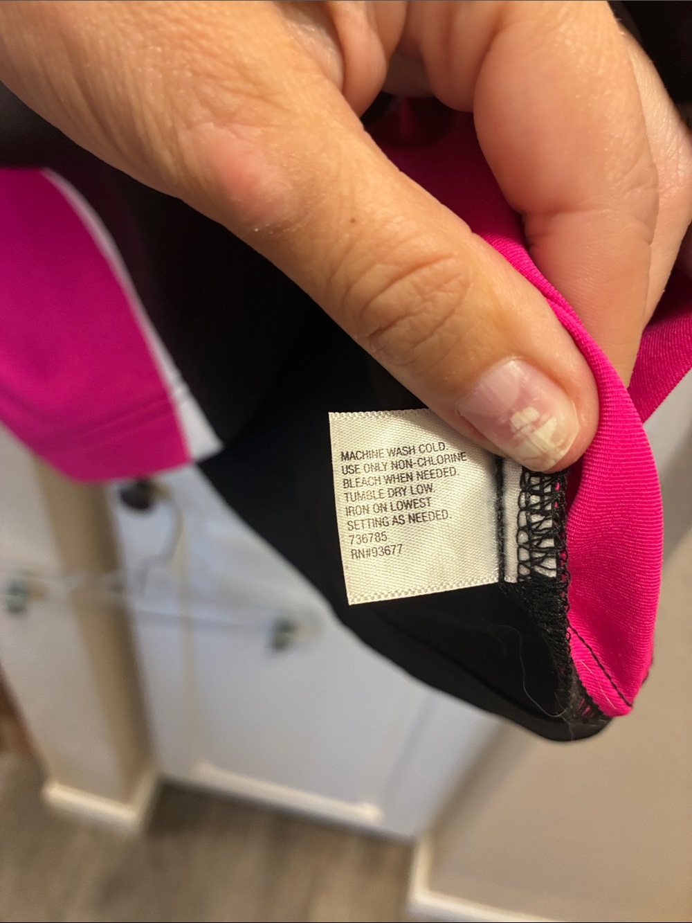 made for life Black, Hot Pink & White Women's Athletic track Jacket - Picture 8 of 8